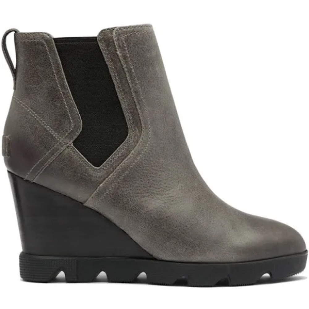 New SOREL Joan Uptown Chelsea Wedge Boots